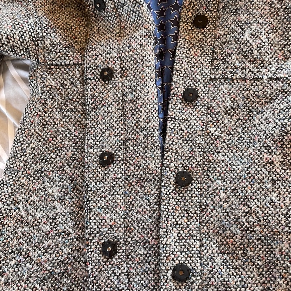Cropped sleeve jacket - Picture 4 of 9